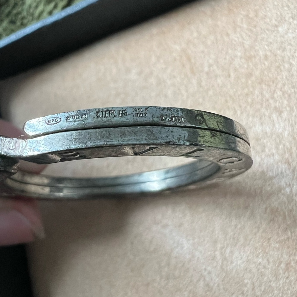 Bvlgari Silver Ring - Picture 6 of 8